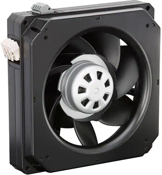 doc007782611 8006049309 K3G200-AD21-01, Fan Tubeaxial 230VAC Square - 245.5mm L x 245.5mm H Ball 547.0 CFM (15.32m³/min) Terminal Block Hirschmann — изображение 1