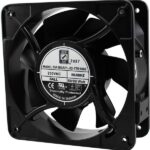 8015579329 OA180APL-22-1TB1868, AC Axial Fan, 230V, Square, 180 mm, 65 mm, Ball Bearing, 400 CFM Hirschmann