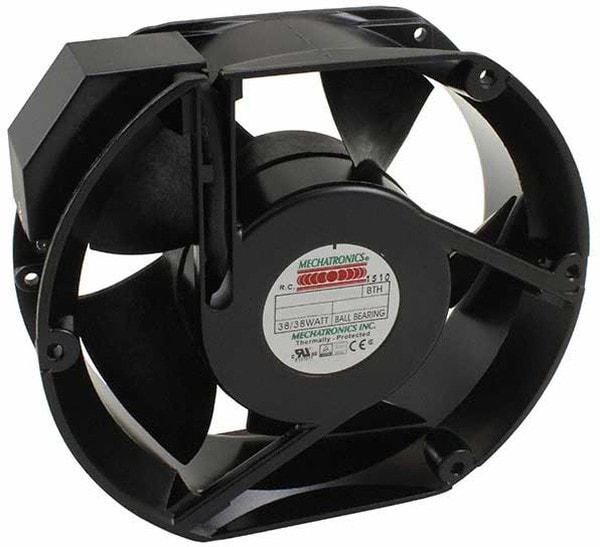 doc007782899 8005954509 UF15KC23-BTHR, Fan Tubeaxial 230VAC Rectangular/Rounded - 172mm L x 150mm H Ball 293.0 CFM (8.20m³/min) 3 Terminals Hirschmann — изображение 1