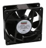 8005878921 LPH12A99-BTHR, Fan Tubeaxial 100 ~ 240VAC Square - 120mm L x 120mm H Ball 123.9 CFM (3.47m³/min) 2 Terminals Hirschmann
