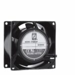 8006121193 OA80AP-11/22-1WB, Fan Tubeaxial 115/230VAC Square - 80mm L x 80mm H Ball 31.0 CFM (0.868m³/min) 4 Wire Leads Hirschmann