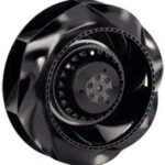 8006388147 R2E225-RA40-21, Blowers & Centrifugal Fans AC Centrifugal Fan, 225x99mm Round, 115VAC, 788.7CFM, 225W, 70dBA, RadiCal Hirschmann