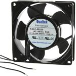 8005795822 FAA1-09225QBHW31, Fan Tubeaxial 230VAC Square - 92mm L x 92mm H Ball 34.0 CFM (0.952m³/min) 2 Wire Leads Hirschmann