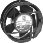 8005752772 OA172AP-11-2TB, Fan Tubeaxial 115VAC Round - 172mm Dia Ball 170.0 CFM (4.76m³/min) 2 Terminals Hirschmann