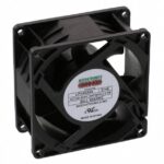 8005892209 LPH80A99-BTHR, Fan Tubeaxial 100 ~ 240VAC Square - 80mm L x 80mm H Ball 41.0 CFM (1.15m³/min) 2 Terminals Hirschmann