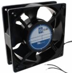 8005183818 OA119AP-11-3TB, AC Fans Axial Fan, 127x127x38mm, 115VAC, 74CFM, 7W, 28.2dBA, 1400RPM, Ball, Terminals Hirschmann — изображение 2