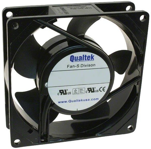 doc007783709 8005814891 FAA1-09225QBHT31, Fan Tubeaxial 230VAC Square - 92mm L x 92mm H Ball 34.0 CFM (0.952m³/min) 2 Terminals Hirschmann — изображение 1
