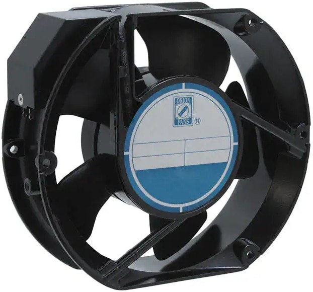 doc007783829 8005942947 OA172SAP-11-1TBIP55, Fan Tubeaxial 115VAC Rectangular/Rounded - 172mm L x 150mm H Ball 226.0 CFM (6.33m³/min) 2 Terminals Hirschmann — изображение 1