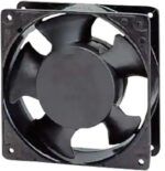 8006119119 FAA1-12038QBKT31-A, Fan Tubeaxial 230VAC Square - 119.5mm L x 119.5mm H Ball 107.0 CFM (3.00m³/min) 2 Terminals Hirschmann