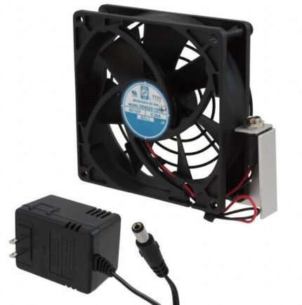 8005966729 OD9225-SPOT, Fan Tubeaxial 120VAC Square - 92.5mm L x 92.5mm H Ball 50.0 CFM (1.40m³/min) Cord and Plug Hirschmann