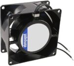 8005840242 8830N, Fan Tubeaxial 115VAC Square - 80mm L x 80mm H Sintec 21.2 CFM (0.594m³/min) 2 Wire Leads Hirschmann