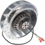 8006160889 R2E175-AC77-15, Fan Motorized Impellers 230VAC Round - 175mm Dia Ball 4 Wire Leads with QC Receptacles Hirschmann