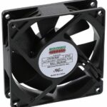 8005865555 LPH92B99-BTHR, FAN AXIAL 92X25.5MM 100-240VAC Hirschmann