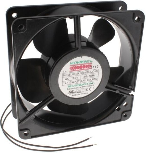 doc007784197 8006173916 UF12A12-BWSLR-CC-M5, FAN AXIAL 120X38MM 115VAC WIRE Hirschmann — изображение 1