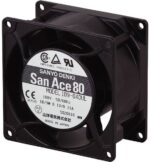 8005415015 109-044UL, DC Fans DC Axial Fan, 80x80x42mm, 24VDC, 130CFM, 6.72W, 47dBA, Low Noise, Ribless, Tach Hirschmann — изображение 2