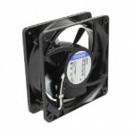 8006154167 4658N, Fan Tubeaxial 230VAC Square - 119mm L x 119mm H Ball 99.9 CFM (2.80m³/min) 2 Terminals Hirschmann