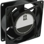 8005774194 OA92AP-11-3TB, Fan Tubeaxial 115VAC Square - 92mm L x 92mm H Ball 22.0 CFM (0.616m³/min) 2 Terminals Hirschmann