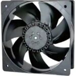 8006751675 OA205AP-11-1TB1869K, Fan Tubeaxial 115VAC Square - 205mm L x 205mm H Ball 590.0 CFM (16.52m³/min) 2 Terminals Hirschmann