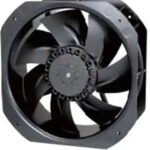 8006810466 OA225AP-11-1TB1869K, AC Fans Axial Fan, 225x225x80mm, 115VAC, 620CFM, 80W, 66.2dBA, Ball, Terminal, IP69K Hirschmann