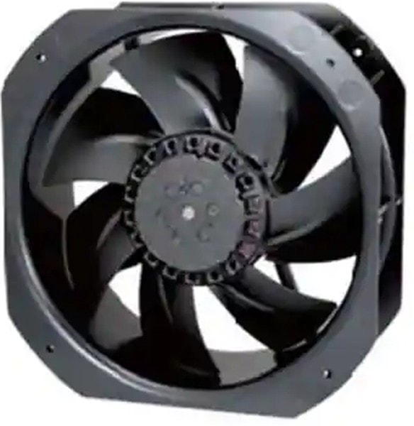 doc007784389 8006547216 OA225AP-11-1WB1869K, Fan Tubeaxial 115VAC Square - 225mm L x 225mm H Ball 620.0 CFM (17.36m³/min) 2 Wire Leads Hirschmann — изображение 1