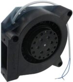 8005770239 RL90-18/06, Fan Blower, Flatpak 115VAC Square - 121mm L x 121mm H Ball 24.7 CFM (0.692m³/min) 2 Wire Leads Hirschmann