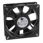8005857486 17000542A, Fan Tubeaxial 100 ~ 240VAC Square - 135mm L x 135mm H Ball 154.0 CFM (4.31m³/min) 2 Terminals Hirschmann