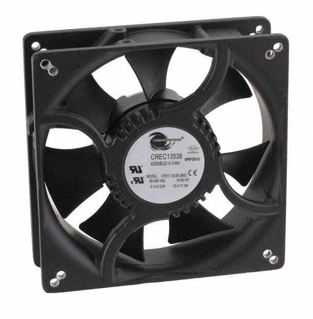 doc007784718 8005857486 17000542A, Fan Tubeaxial 100 ~ 240VAC Square - 135mm L x 135mm H Ball 154.0 CFM (4.31m³/min) 2 Terminals Hirschmann — изображение 1