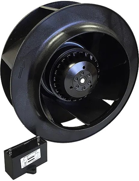 doc007784754 8005830662 OAB22599-11-1B, Fan Motorized Impellers 115VAC Round - 225mm Dia Ball 770.0 CFM (21.56m³/min) 4 Wire Leads Hirschmann — изображение 1