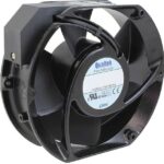8006110521 FDA2-17251NBHT4D, Fan Tubeaxial 115VAC Rectangular/Rounded - 172mm L x 151mm H Ball 250.0 CFM (7.00m³/min) 2 Terminals Hirschmann