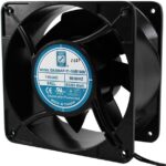 8005845875 OA180AP-11-1WB1868, Fan Tubeaxial 115VAC Square - 176mm L x 176mm H Ball 380.0 CFM (10.64m³/min) 2 Wire Leads Hirschmann