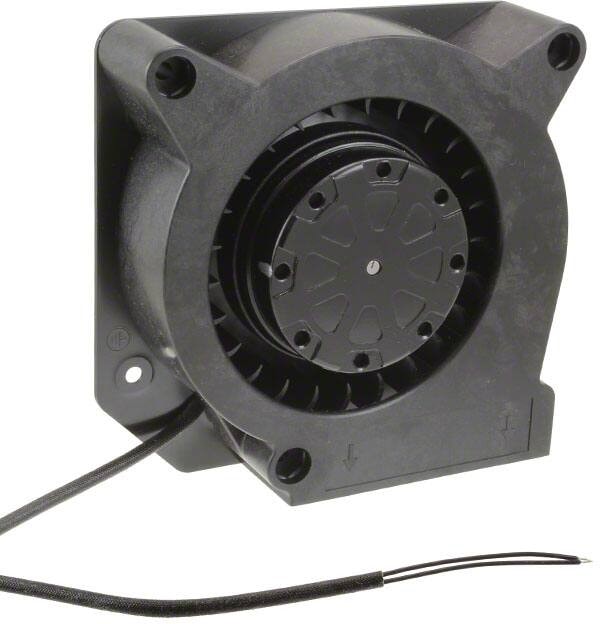 doc007784926 8006003487 UF90DPB23-H1S2A, Fan Blower, Centrifugal 230VAC Square - 120mm L x 120mm H Ball 21.0 CFM (0.588m³/min) 2 Wire Leads Hirschmann — изображение 1