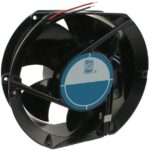 8006861668 OD172SAP-12HB, Fan Tubeaxial 12VDC Rectangular/Rounded - 172mm L x 150mm H Ball 230.0 CFM (6.44m³/min) 2 Wire Leads Hirschmann