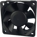 8006899728 FAD1-06025CHMW12-A, Fan Tubeaxial 12VDC Square - 60mm L x 60mm H Hydrodynamic 17.9 CFM (0.501m³/min) 2 Wire Leads Hirschmann