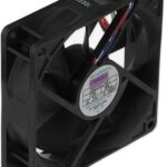 8006085032 G9225E24B1-FSR, Fan Tubeaxial 24VDC Square - 92mm L x 92mm H Ball 58.0 CFM (1.62m³/min) 3 Wire Leads Hirschmann