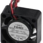 8005746201 02510SS-12P-AA-00, Fan Tubeaxial 12VDC Square - 25mm L x 25mm H Sleeve 2.7 CFM (0.076m³/min) 2 Wire Leads Hirschmann