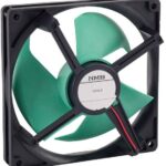 8006180825 12539JE-12L-BA-F0, FAN AXIAL 125.4X39MM 12VDC WIRE Hirschmann