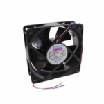 8006120571 F1238X24B1-FHR-TTL, Fan Tubeaxial 24VDC Square - 119mm L x 119mm H Ball 130.0 CFM (3.64m³/min) 3 Wire Leads Hirschmann