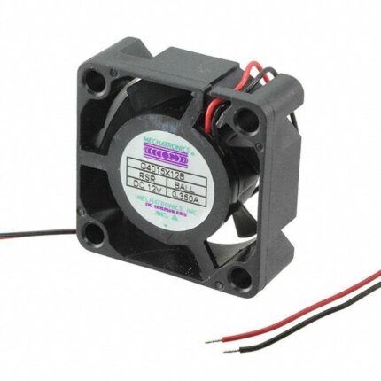 8006016321 G4015M24B-RSR-CC, Fan Tubeaxial 24VDC Square - 40mm L x 40mm H Ball 6.0 CFM (0.168m³/min) 2 Wire Leads Hirschmann