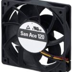 8041735695 Вентилятор Sanyo Denki San Ace 120 9GA1212G40011 12V DC 0.61A 120X25 3pin Hirschmann