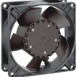 8005990547 3312NL, Fan Tubeaxial 12VDC Square - 92mm L x 92mm H Ball 33.0 CFM (0.924m³/min) 2 Wire Leads Hirschmann