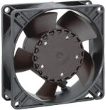 8005990547 3312NL, Fan Tubeaxial 12VDC Square - 92mm L x 92mm H Ball 33.0 CFM (0.924m³/min) 2 Wire Leads Hirschmann