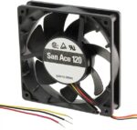 8007350722 9G1212G101, DC Fans DC Axial Fan, 120x120x38mm, 12VDC, High Performance, Tachometer Hirschmann — изображение 2