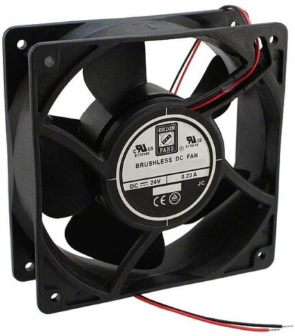 8006892276 OD1238-24MSS, FAN AXIAL 120X38.5MM 24VDC WIRE Hirschmann