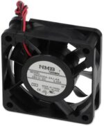 8006030605 06020SA-24J-AA-00, Fan Tubeaxial 24VDC Square - 60mm L x 60mm H Ball 2 Wire Leads Hirschmann
