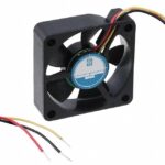 8007149071 OD3510-12MB02A, DC Fans DC Fan, 35x35x10mm, 12VDC, 6CFM, 0.065A, 32dBA, Ball, 3xWire, Alarm Output Hirschmann