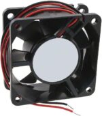 8006109176 2410ML-04W-B60-B00, Fan Tubeaxial 12VDC Square - 60mm L x 60mm H Ball 25.0 CFM (0.700m³/min) 2 Wire Leads Hirschmann
