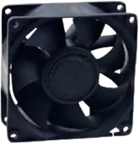 doc007786090 8006052595 MR9238E12B1+6-FSR, Fan Tubeaxial 12VDC Square - 92mm L x 92mm H Ball 173.0 CFM (4.84m³/min) 4 Wire Leads Hirschmann — изображение 1