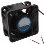 8005184047 OD4020-12HB, DC Fans DC Fan, 40x40x20mm, 12VDC, 9CFM, 0.1A, 36dBA, 7800RPM, Dual Ball, Lead Wires Hirschmann