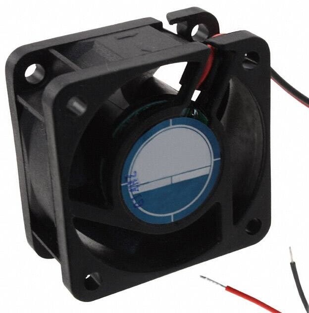 doc007786114 8005184047 OD4020-12HB, DC Fans DC Fan, 40x40x20mm, 12VDC, 9CFM, 0.1A, 36dBA, 7800RPM, Dual Ball, Lead Wires Hirschmann — изображение 1