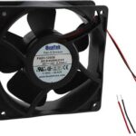 8005746351 FAD1-12038DBJW12, Fan Tubeaxial 24VDC Square - 120mm L x 120mm H Ball 120.1 CFM (3.36m³/min) 2 Wire Leads Hirschmann